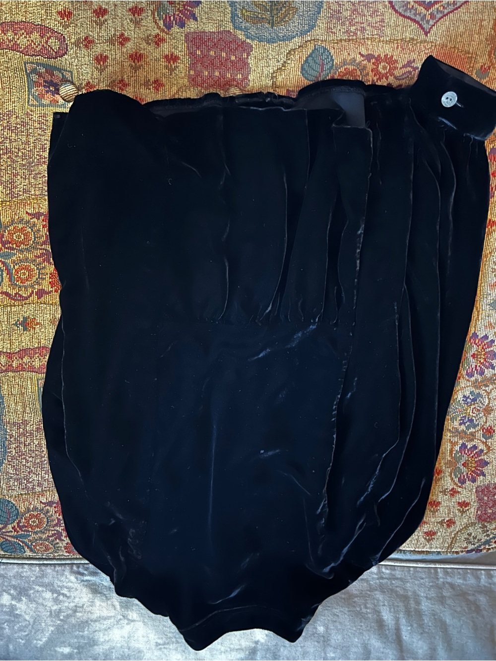 Velvet blouse - Picture 3 of 4